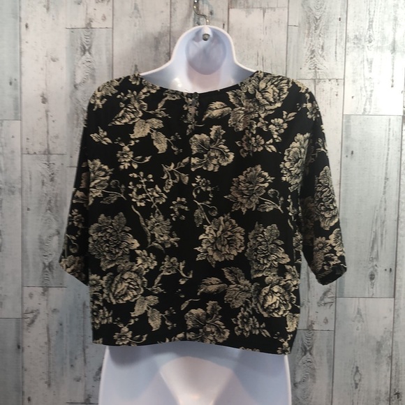 House of Harlow 1960 Floral Crop Top Small - Picture 3 of 9